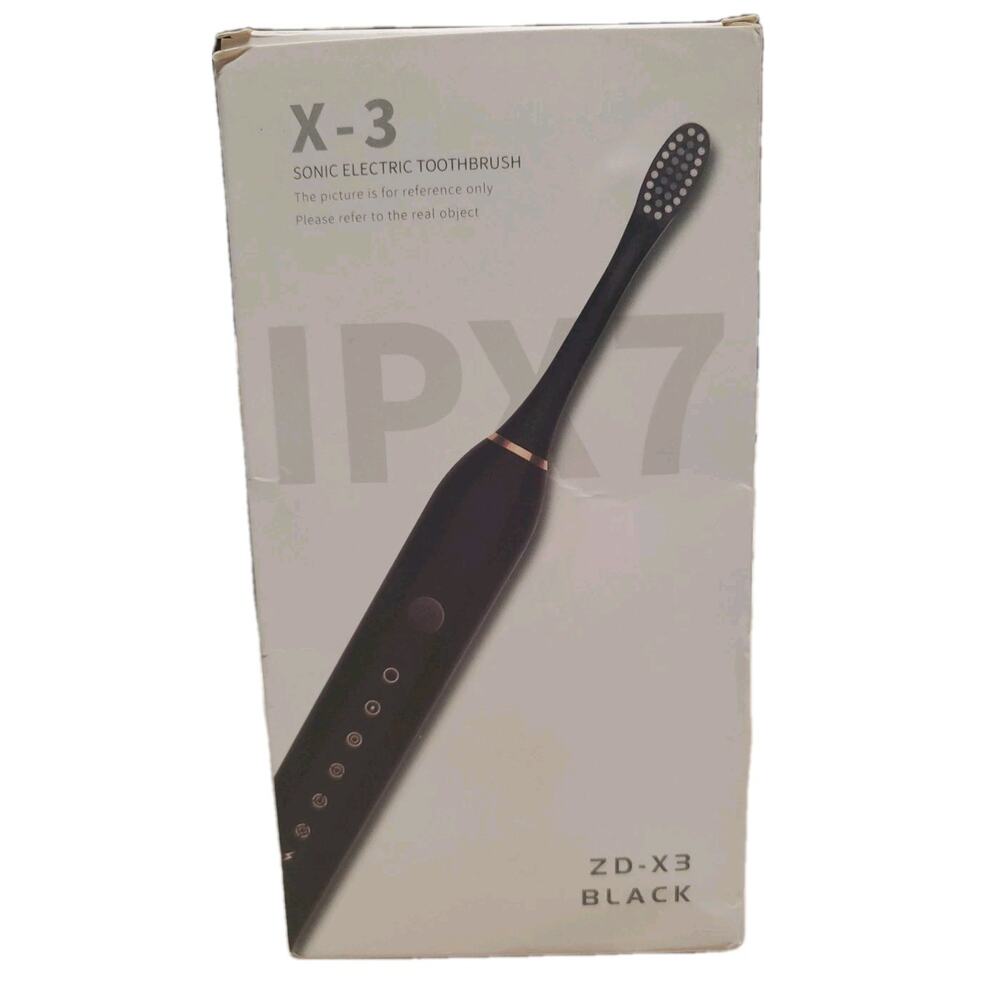 IPX7 Sonic Electric Toothbrush With 4 Brush Heads